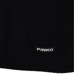 Polo in lana manica corta 105450A2Q9 Z99 PINKO Nero limousine 