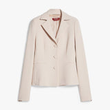 Blazer in cady Agiate 2360410334 014 MAX MARA STUDIO Poudre 