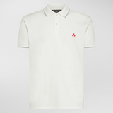 Polo in piquè di cotone stretch PEU5468 99011991 730 PEUTEREY Papiro 