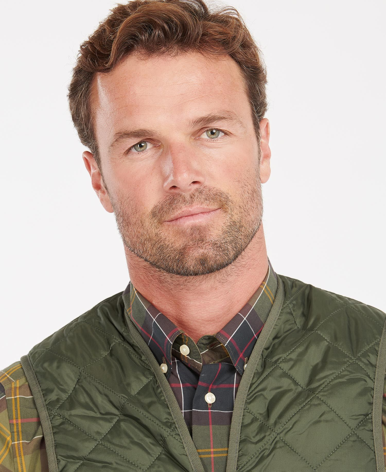 Gilet trapuntato MLI0001 MLI GN92 BARBOUR Green 