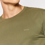 T-Shirt girocollo manica corta 50468347 10241525 01 311 BOSS Medium green 