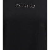 T-Shirt manica corta 105526A33S Z99 PINKO Nero limousine 