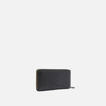 Portafoglio in nappa chevron 100250A0GK Z99Q PINKO Nero-antigue 