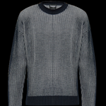 Maglia girocollo a coste inglesi 6D1MXA 1MJHZ 0920 EMPORIO ARMANI Blu navy 