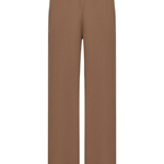 Pantalone con banda laterale logata KP74S61E2 727 ELISABETTA FRANCHI Argilla/burro 