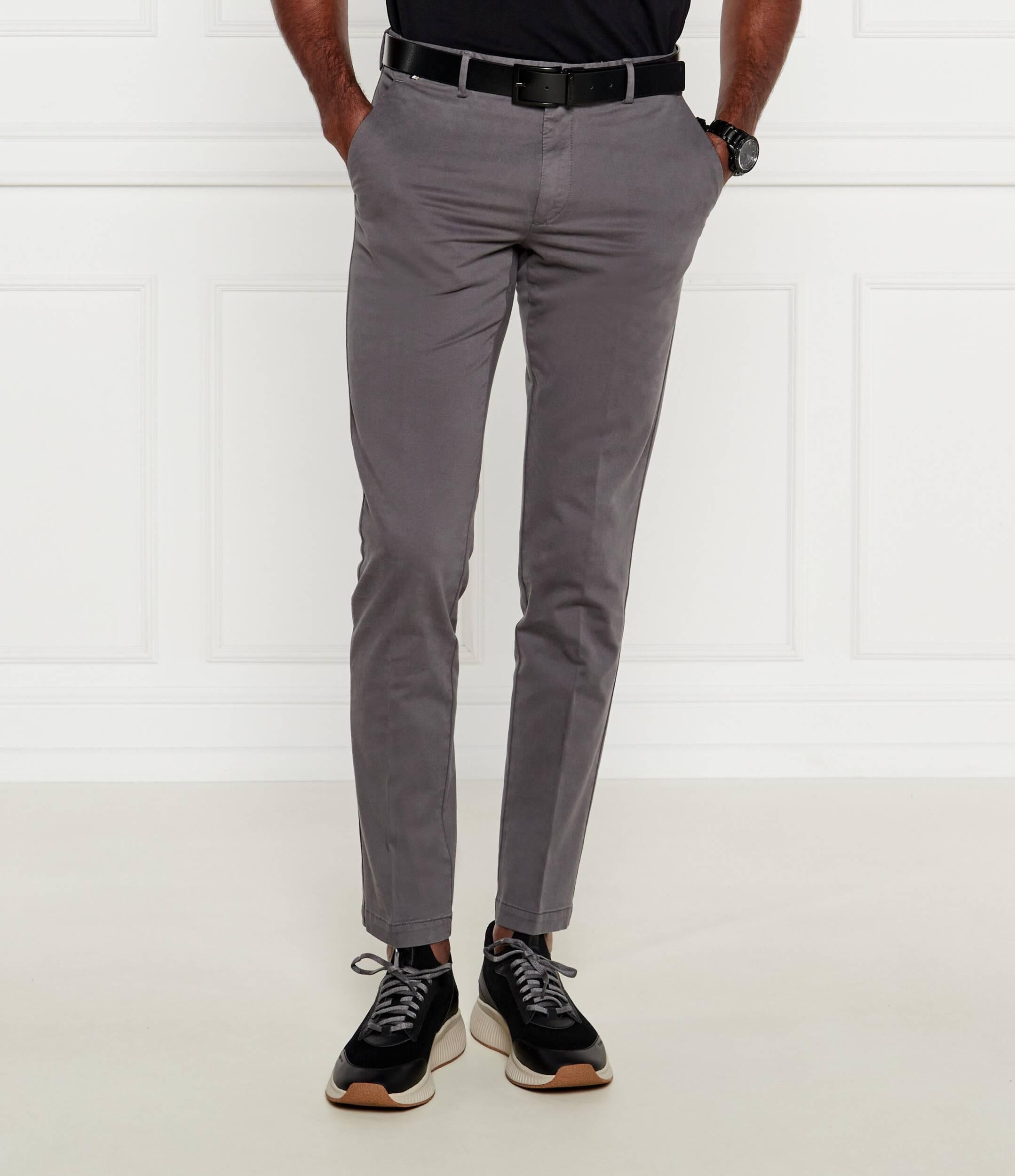 Pantalone in cotone lavato 50487966 10248208 01 032 BOSS Medium grey 