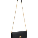 Baguette in ecopelle con catena BS32A51E2 110 ELISABETTA FRANCHI Nero 