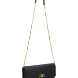 Baguette in ecopelle con catena BS32A51E2 110 ELISABETTA FRANCHI Nero 