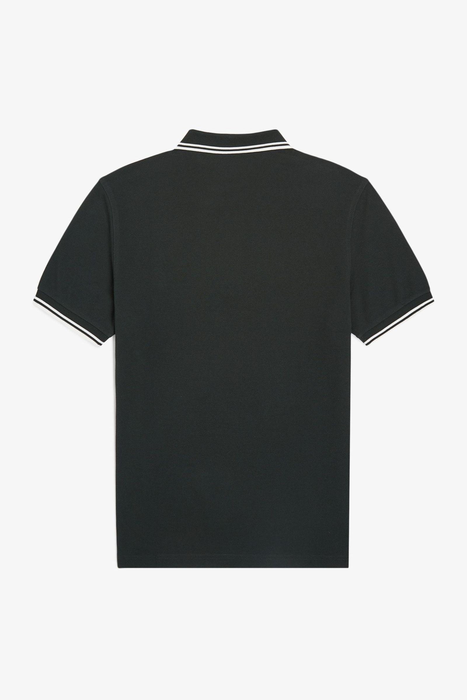 Polo manica corta M3600 T50 FRED PERRY Nightgreen/snwht 