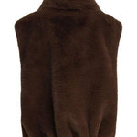 Gilet in ecopelliccia 105107A2WN L74 PINKO Marrone castano 