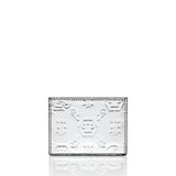 Portacarte in pelle specchiata MVG0513 PLE010N 70 PHILIPP PLEIN Silver 