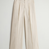 Pantaloni chino in popeline di puro cotone CFWWTR0219FRUT3944 8867 WOOLRICH Light oak 
