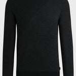 Maglia girocollo fantasia 50526845 10265502 01 001 BOSS Black 