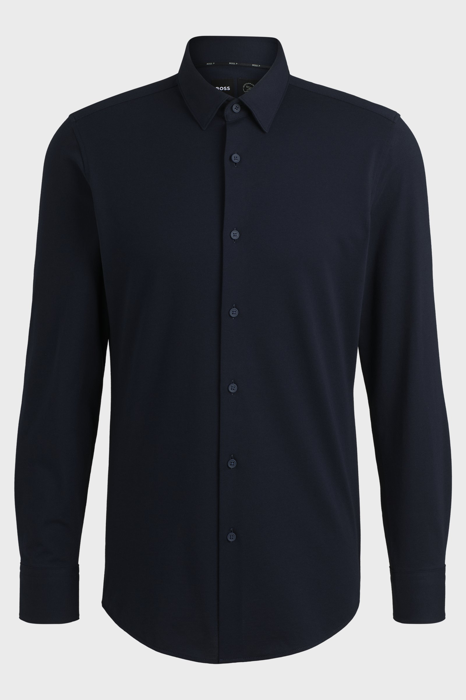 Camicia in jersey 50474283 10239269 01 404 BOSS Dark blue 