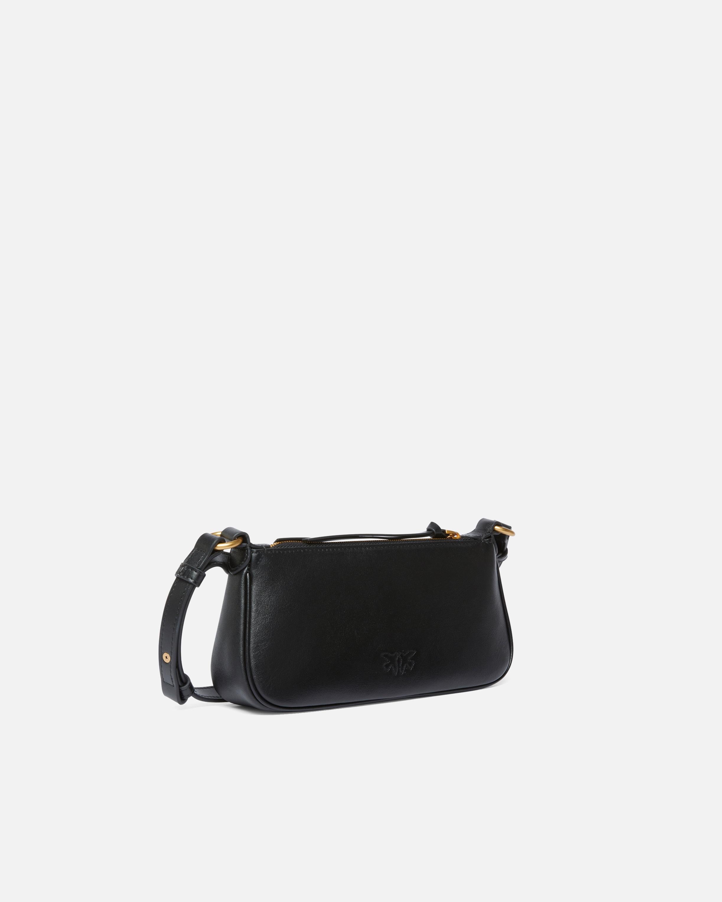 Borsa a tracolla in pelle 105069A0QO Z99Q PINKO Nero-antigue 