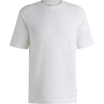 T-Shirt manica corta in filo di cotone 50536795 10271422 01 100 BOSS White 