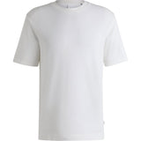 T-Shirt manica corta in filo di cotone 50536795 10271422 01 100 BOSS White 