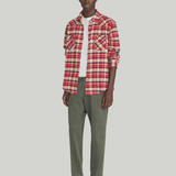 Pantalone chino in cotone elasticizzato RRU90120 C870 0112 0486 ROY ROGER'S Fir 