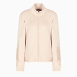 Felpa con zip logata 7W000523 AF13151 U1046 EA7 Beige 