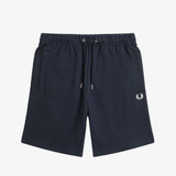 Bermuda in felpa di cotone S8505 608 FRED PERRY Navy 