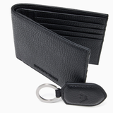 Portafoglio e portachiavi in pelle bottalata Y4R222 Y068E 80001 EMPORIO ARMANI Black 
