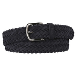 Cintura in pelle intrecciata 50542184 10199094 01 401 BOSS Dark blue 