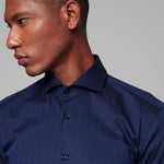 Camicia micro pois JASON 10220574 01 417 BOSS Electric blue 