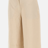 Pantaloni in lino 2616131122600 007 MAX MARA STUDIO Corda 