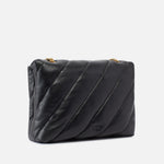 Borsa in pelle 100037A0F2 Z99Q PINKO Black 