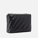 Borsa in pelle 100037A0F2 Z99Q PINKO Black 