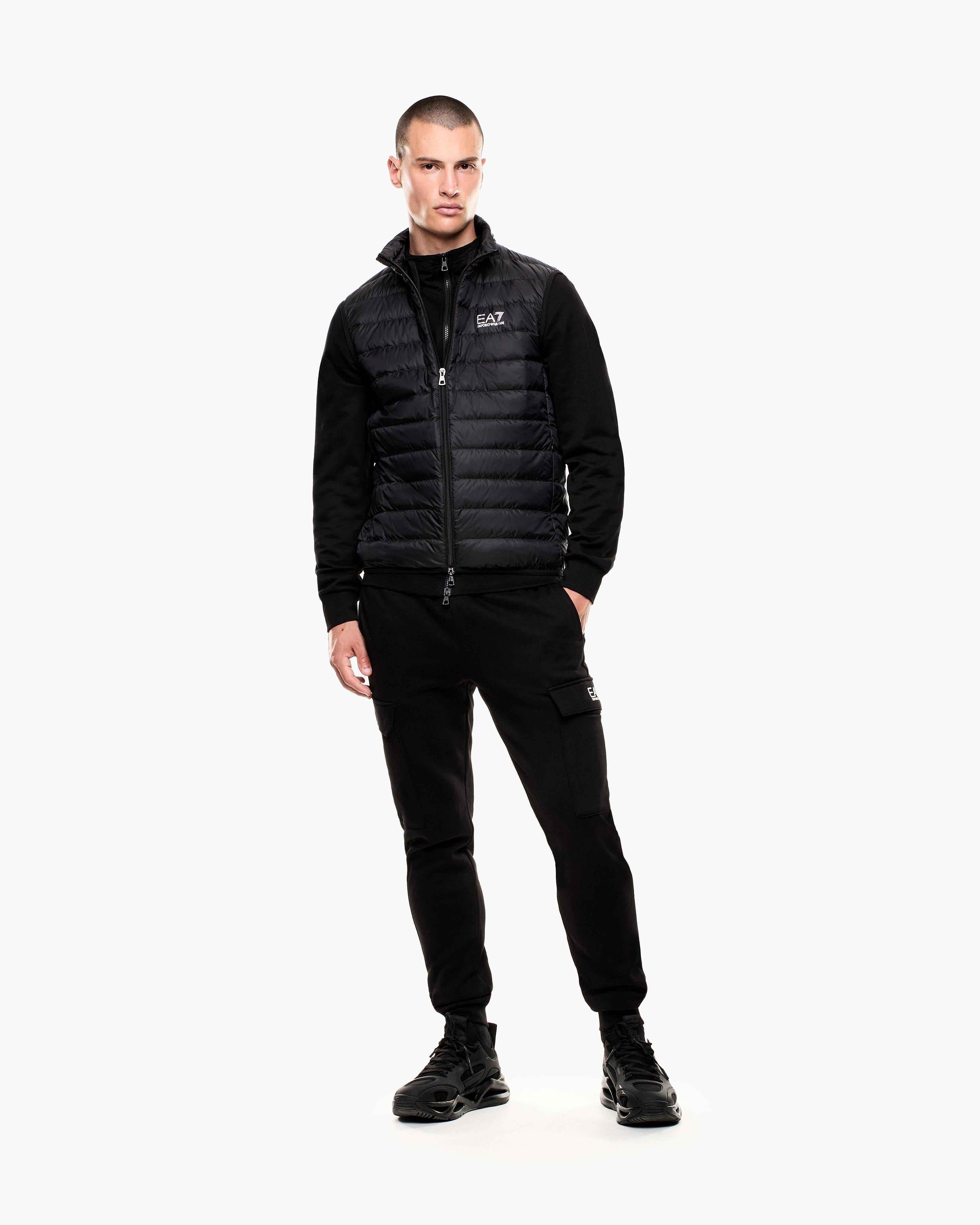 Gilet packable Core Identity ASV 8NPQ06 PNGPZ 1200 EA7 Black 