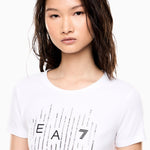T-Shirt manica corta 7W001097 AF10373 U0002 EA7 White 