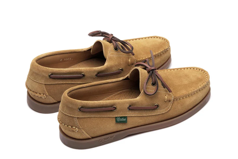 Scarpa in suede 780525 BARTH VEL FAUVE PARABOOT Vel fauve 