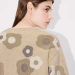 Maglia girocollo fantasia FF62PU7153CR 11 KENZO Beige 