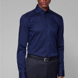 Camicia micro pois JASON 10220574 01 417 BOSS Electric blue 