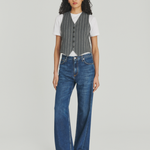 Jeans flare stone washed RND354 D705 3034 0999 ROY ROGER'S Denim 