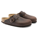 Ciabatta in pelle oliata BOSTON SFB 0159713 HABANA BIRKENSTOCK Habana 