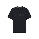 T-Shirt manica corta logata 50560466 10277890 01 404 BOSS Dark blue 