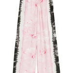 Pantaloni stampa floreale D46EP059ED2 02199 ERMANNO FIRENZE Pink 