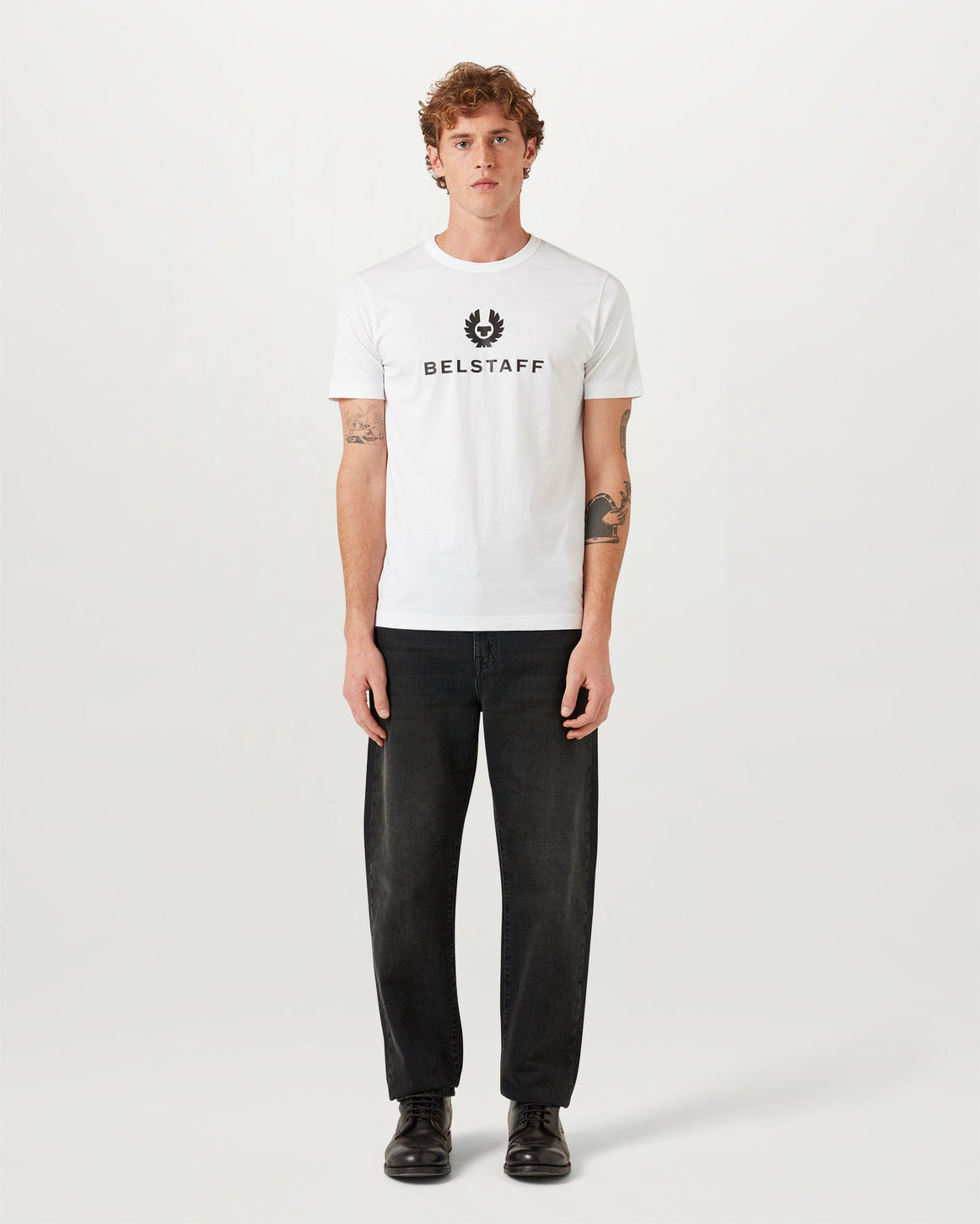 T-Shirt manica corta 104141 BELSTAFF SIGNATURE T-SHIRT WHITE BELSTAFF White 