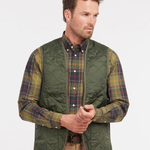 Gilet trapuntato MLI0001 MLI GN92 BARBOUR Green 
