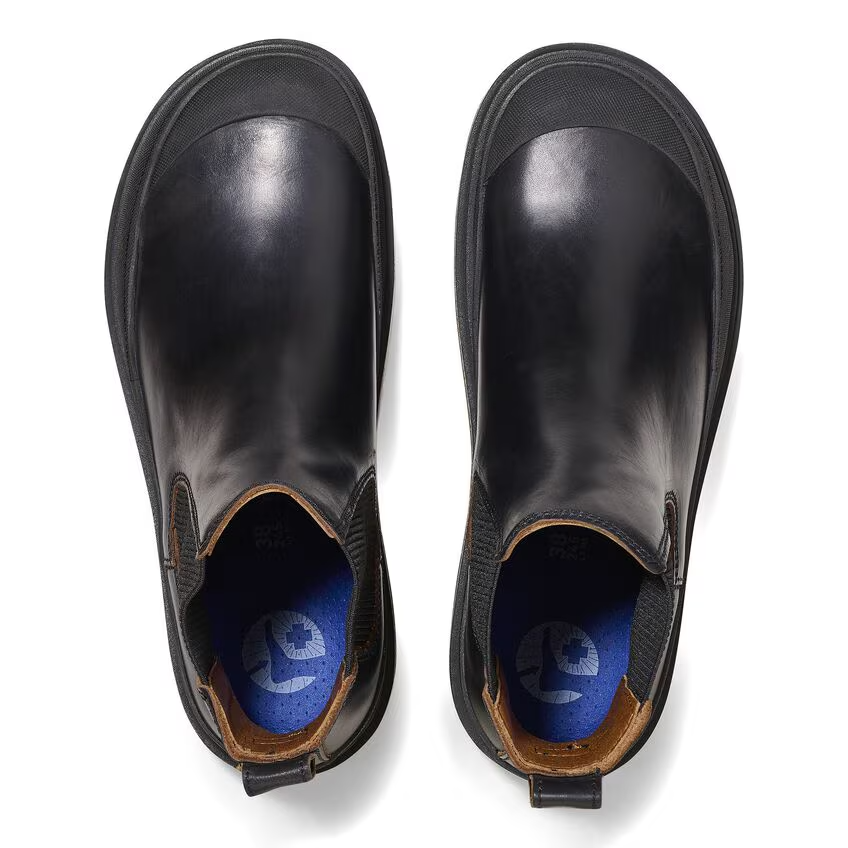 Stivale in pelle e gomma PRESCOTT SLIP ON 1025218 BLACK BIRKENSTOCK Black 
