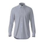 Camicia slim fit in cotone H-HANK-KENT-214 10229933 01 50459709 413 BOSS Navy 