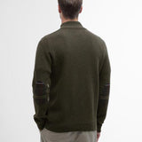Maglia con mezza zip MKN0837 MKN OL91 BARBOUR Oliva 