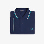 Polo manica corta M3600 86A FRED PERRY Tnsbl/snwht/dpmt 