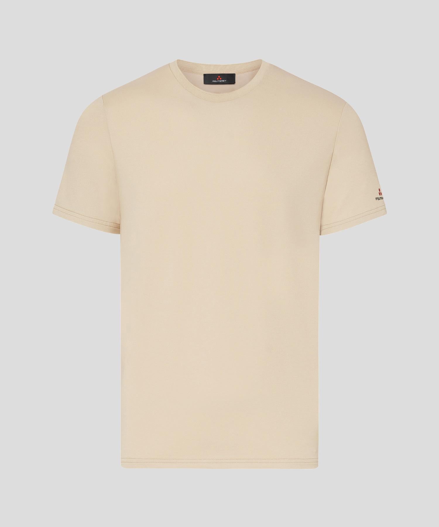 T-Shirt manica corta PEU5470 99012182 794 PEUTEREY Beige 