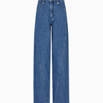 Jeans flare lavaggio stone washed EW002194 AF17261 MB001 EMPORIO ARMANI Blue denim 