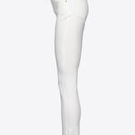 Pantalone skinny con cintura Birds SUSAN 24 PJ666 1J10V0Y78S Z14 PINKO White 