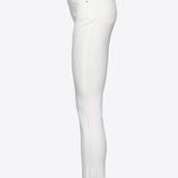 Pantalone skinny con cintura Birds SUSAN 24 PJ666 1J10V0Y78S Z14 PINKO White 