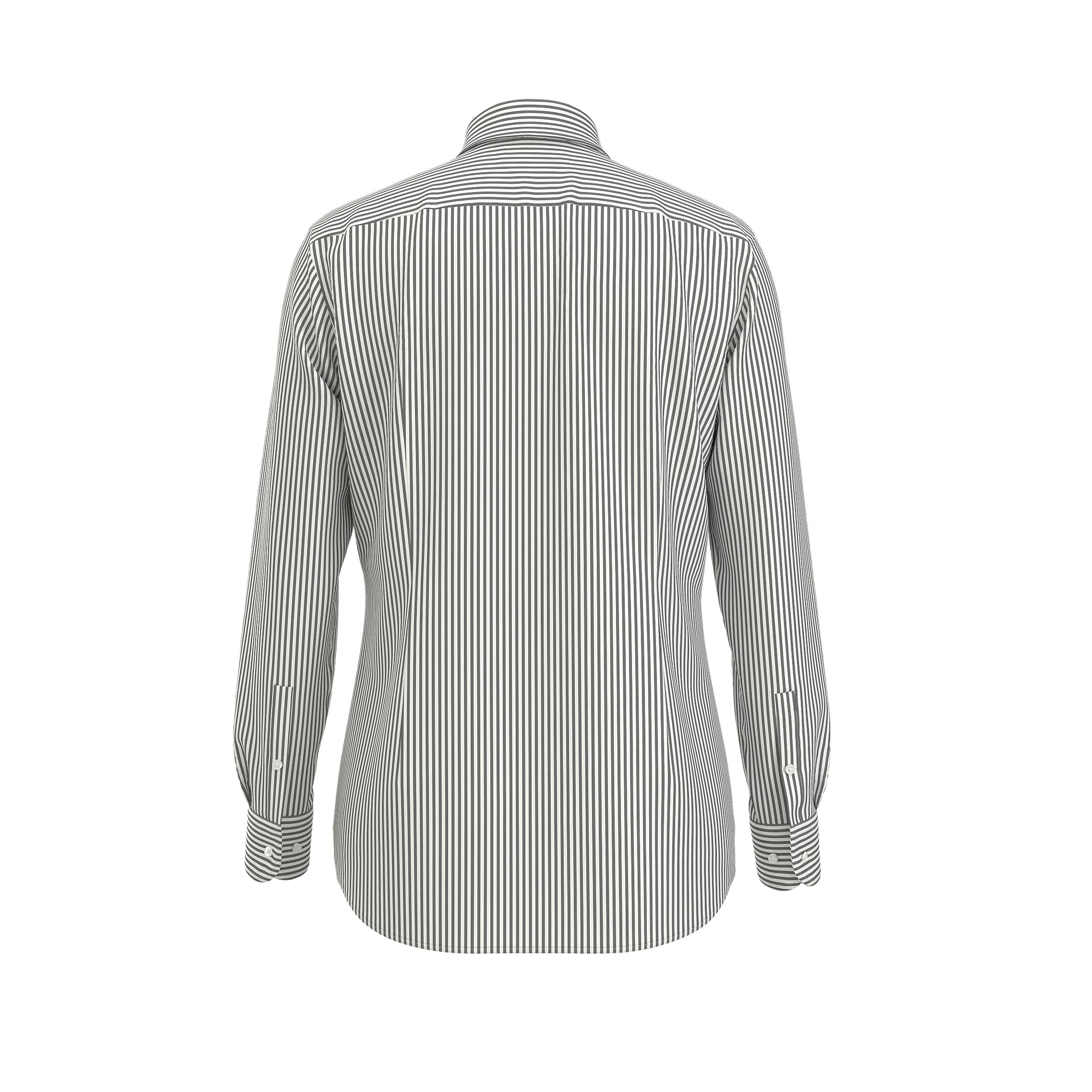 Camicia in cotone bastoncino 50490337 10248756 01 001 BOSS Black 